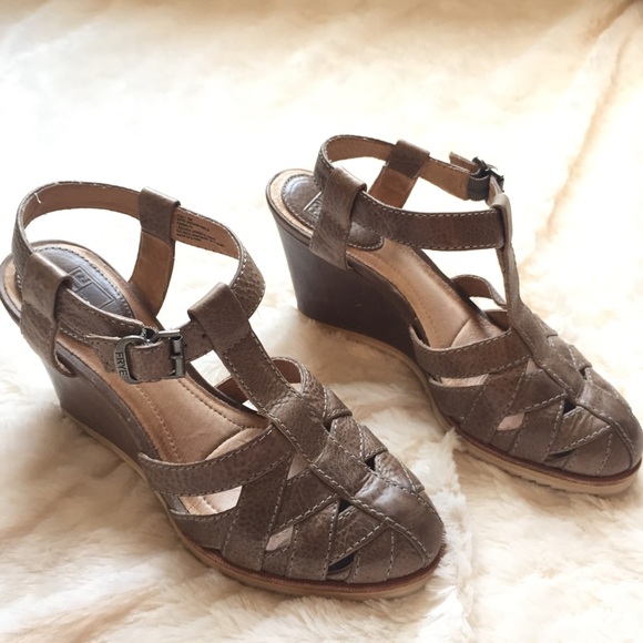 Frye Mayr Vintage Ankle Wedge - Picture 2 of 6
